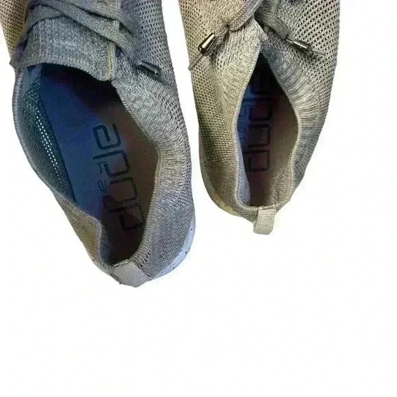 Hey Dude WALLY light grey Round Toe Slip On Casual Comfort Shoes Men 11 - Picture 8 of 9